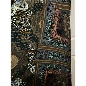 Desigual Tank Dress Maxi XL Vibrant Print Long Sides Style 19WWVK39 New Artsy